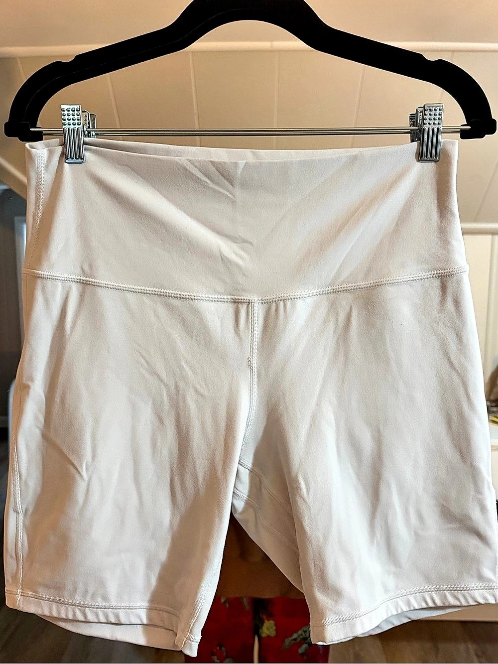 lululemon Align High-Rise Short 8" Athletic Shorts White Size 12